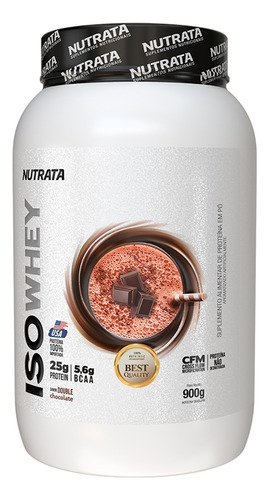 Iso Whey 900g - Nutrata - Whey Isolado Proteína Isolada