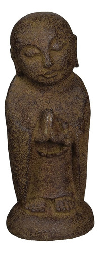 Estatua De Jizo De Piedra Volcánica