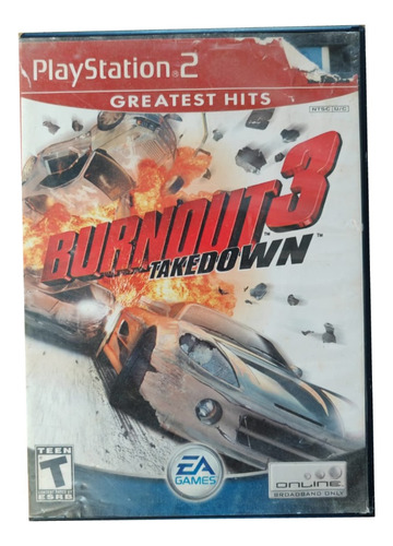 Burnout 3 Takedown Ps2 (Reacondicionado)