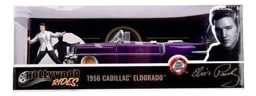 Miniatura 1956 Cadillac Eldorado Elvis Presley 1/24 Jada Cor