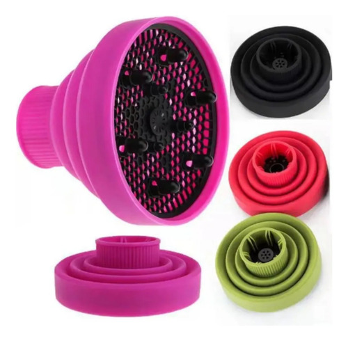 Difusor De Silicona Para Secador De Pelo, Secador De Pelo Ri