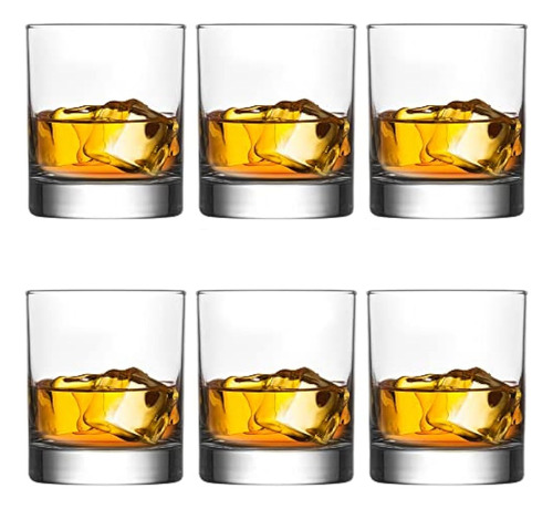 Juego De Vasos De Whisky A La Antigua, Vasos Premium Rocks P