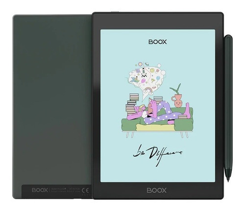 E-reader Color Boox Nova Air C 7.8'' 32gb Android + Funda Ec Color Blackish green