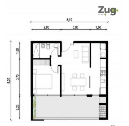 Imagen 1 de 7 de Departamento En Venta Ubicado En Pueblo Caamaño, Pilar, G.b.a. Zona Norte