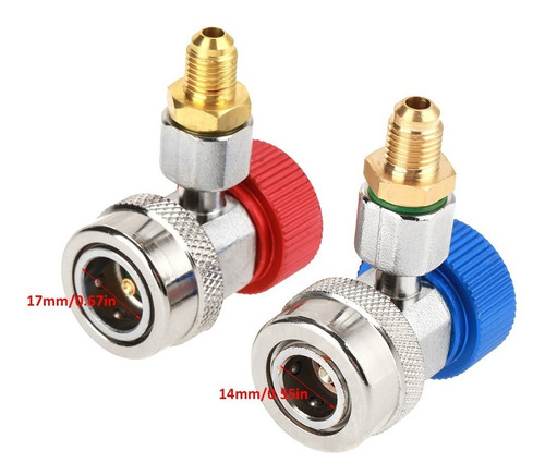 R134 Acoplador De Aire Acondicionado De Conector Rápido Bajo