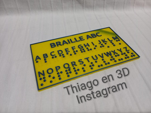 Abecedario Braille.