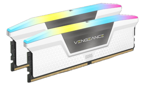 Memoria Ddr5 Corsair 32gb (2x16gb) 5600 Mhz Vengeance Rgb Wh