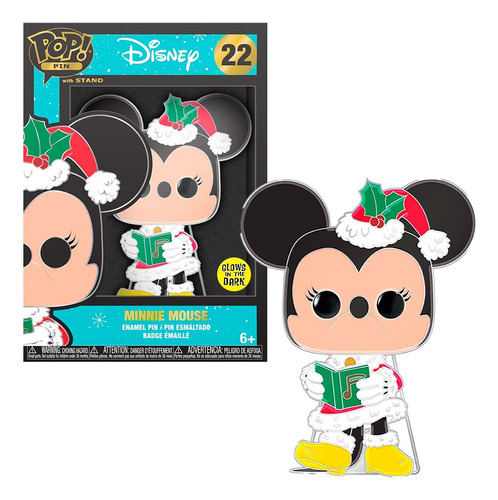Figura De Acción Minnie Mouse Pop! Pin 22 Funko
