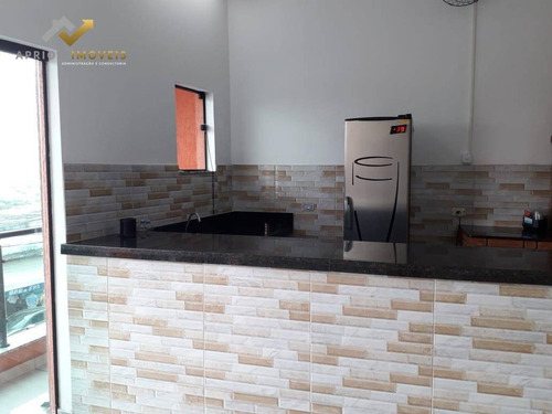 Salão Para Alugar, 220 M² Por R$ 3.600,00/mês - Vila Humaitá - Santo André/sp - Sl0069