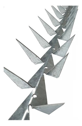 Lanzas para pared con dientes de cocodrilo con forma de tiburón perimetral, 15 m