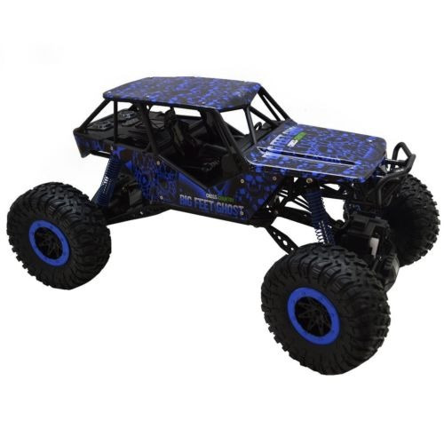 Los Niños Escala 1/10 2.4ghz 4 Ruedas Rock Crawler Rc Coche 