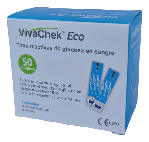 Tiras Reactivas Vivachek Eco X50 Und