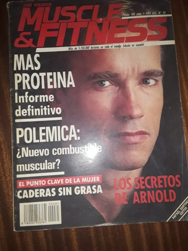 Revista Muscle & Fitness 85 Arnold Schwarzenegger