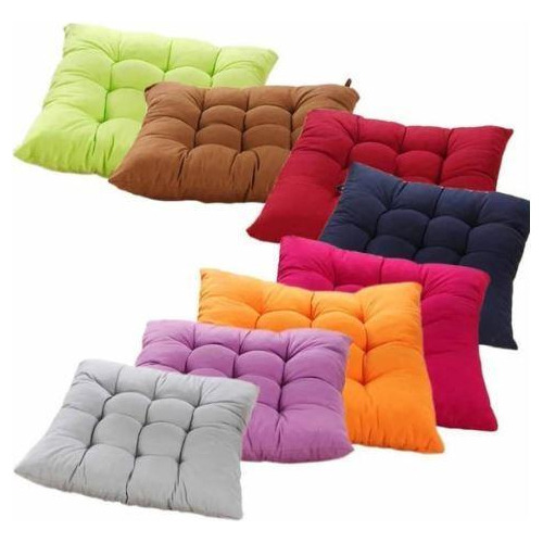 Assento Para Cadeira Futon 40x40 Cm - Futom Verde- Kit 10un