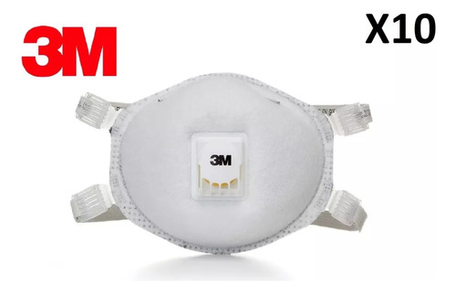 Barbijo 3m 8214 Para Soldadura De Corte Y Vap. Organicos X10