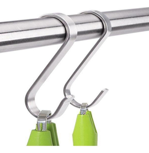 . 4 Ganchos De Cozinha E Banheiro Para Pendurar Panelas