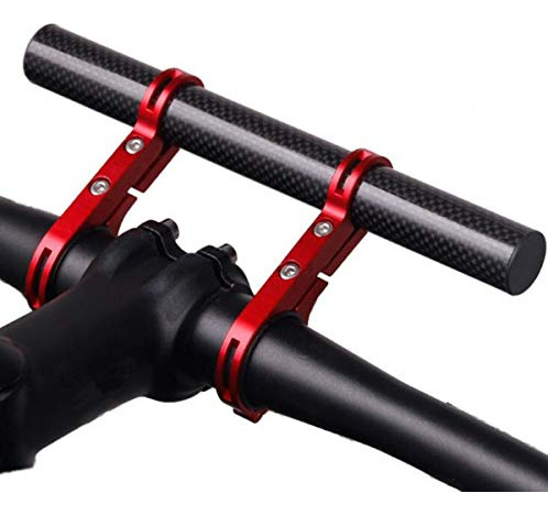 Soporte Manillar Bicicleta Doble Extensión Carbono