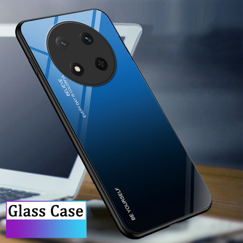 Funda Para Honor Magic 7 Lite 5g Vidrio De Color+mica