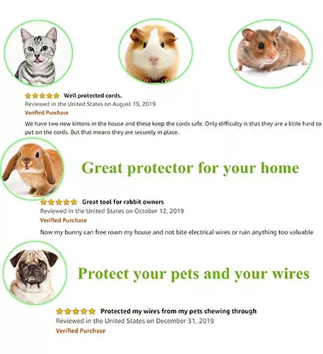 Cable Protector De Cables Eléctricos Para Perros Y Gatos