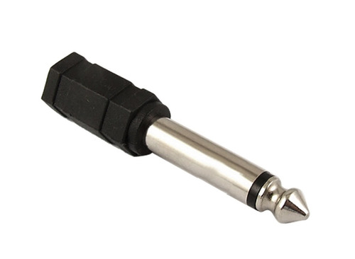 Adaptador De Audio Plug 6.5 A Jack 3.5 Mono