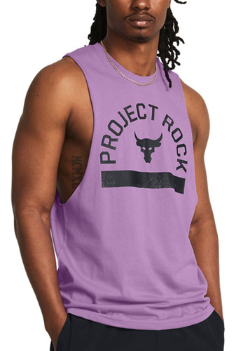 Tank Under Armour Project Rock Hombre 1383195-560