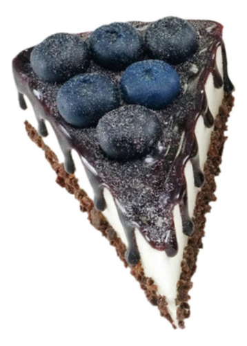 Rebanada De Pastel Artificial Postres Falsos Pastel Estilo D