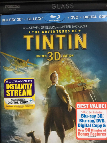 Blu-ray Tintin 3d