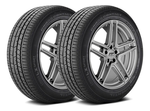Continental Kit 2 Pneus 235/55R19 Conti Cross Contact LX Sport Continental 105W Aro 19
