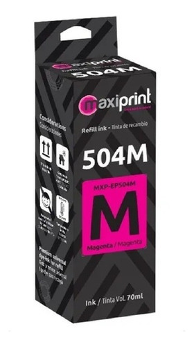 Tinta 504 Marca Maxiprint Compatible Con Epson