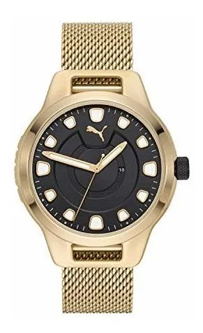 Reloj puma dorado hombre sale