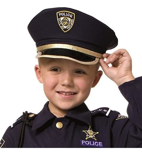 Dress Up America Boys Police - Niños, Talla Unica Para Tod