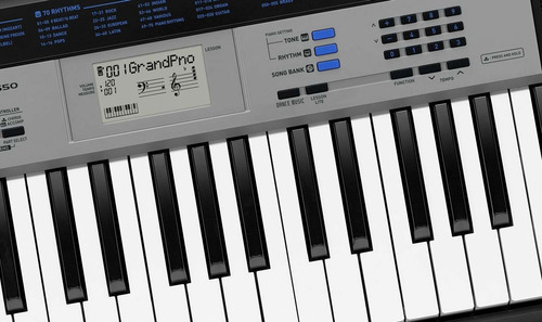 Imagen 3 de 8 de Teclado Casio Ctk1550 Organo 5oct + Fuente + Soporte + Funda