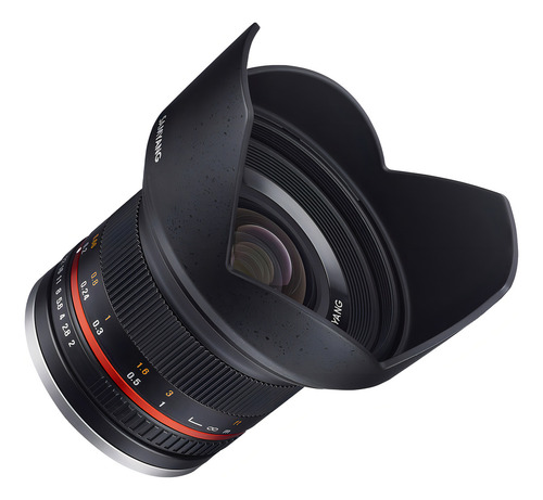 Samyang Sy12m-e-bk 12mm F2.0 Lente De Ángulo Ultra Amplio Para Cámaras Sony E, Negro