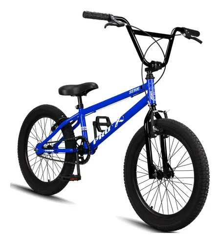 Bicicleta BMX Pro-X Série 1 2024 Aro 20 Azul-Escuro Quadro Aço