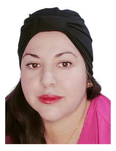 4 Gorros Turbantes Dama Algodón Seda. Oncólogico Quimio Color Combinación 3