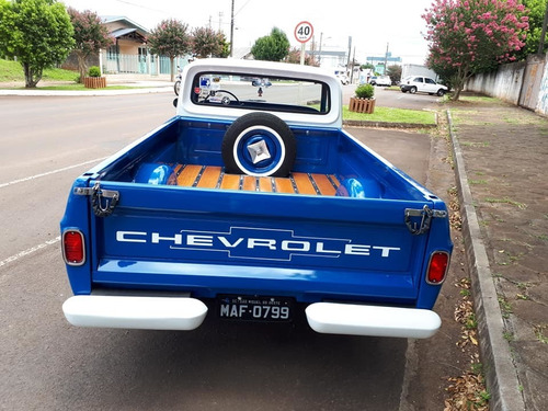 Gm C10 6 Cil - Raridade Para Colecionador-placa Preta - 1972