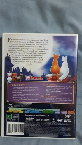 Dvd Aristogatas+dumbo+alice+ratatouille+valente+princesa A27
