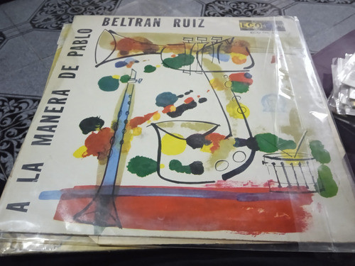 Lp Pablo Beltrán Ruiz Ala Manera (Usado)