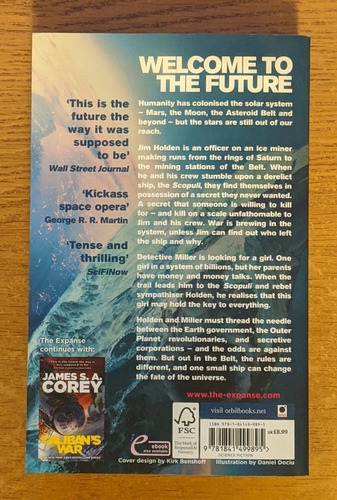 Leviathan Wakes, James S. A. Corey (inglés)
