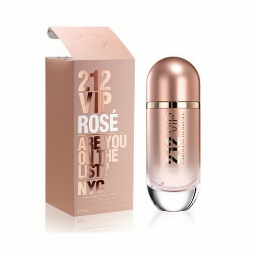 Carolina 212 Vip Rosé 80ml Eau De Parfum Mujer