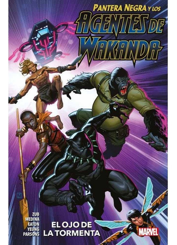 Pantera Negra Y Los Agentes De Wakanda 01 El Ojo De La Tormenta, De Lan Medina. Editorial Panini Marvel España, Tapa Blanda, Edición 1 En Español, 2022