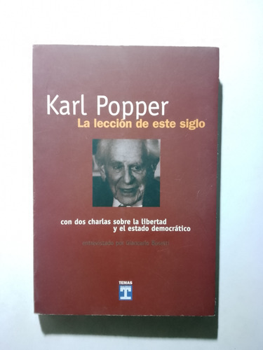 Karl Popper - La Lección De Este Siglo