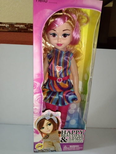 Muñeca Tipo Nancy Sonidos New (Usado)