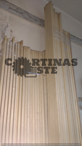 Cortinas Persiana De Madera Venta Y Colocación Zona Norte