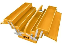 Comprar Caja De Herramientas Metálica 400x200x195mm Ingco Htb03