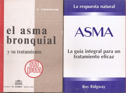Asma Ridgway + Asma Bronquial Tratamiento Charpin - 2 Libros