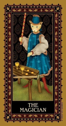 Medieval Cat Tarot Original