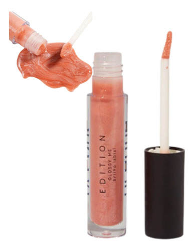 Brilho Labial Rosa Claro - Glossy Me Natural Rose Océane