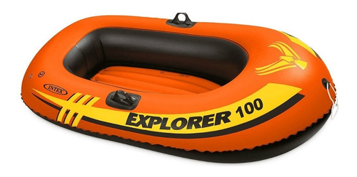 Bote Inflable Intex Explorer 100 Capacidad 55 Kg // Bamo