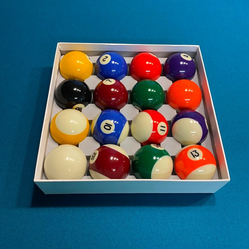 Imagen 4 de 5 de Set De Ruedo O Bolas De Billar Para Pool